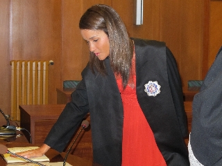 Ana Gómez González jura como juez